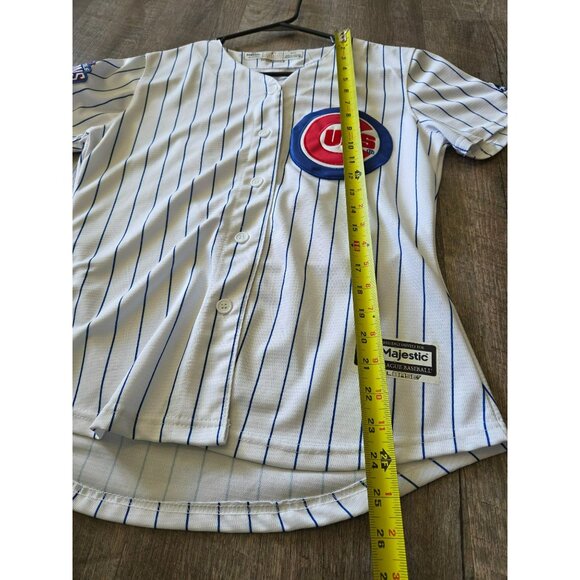 CUBS #17 Bryant Majestic 2016 World Series Champions Baseball Jersey Women's Sma - Picture 8 of 10